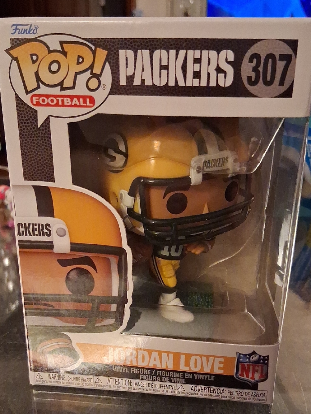 PACKERS JORDAN LOVE FUNKO POP